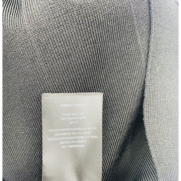 NWT Bebe 2-Fer Black Bandag/ Bodycon  Handkerchief Skirt Cutout Dress - Picture 7 of 15